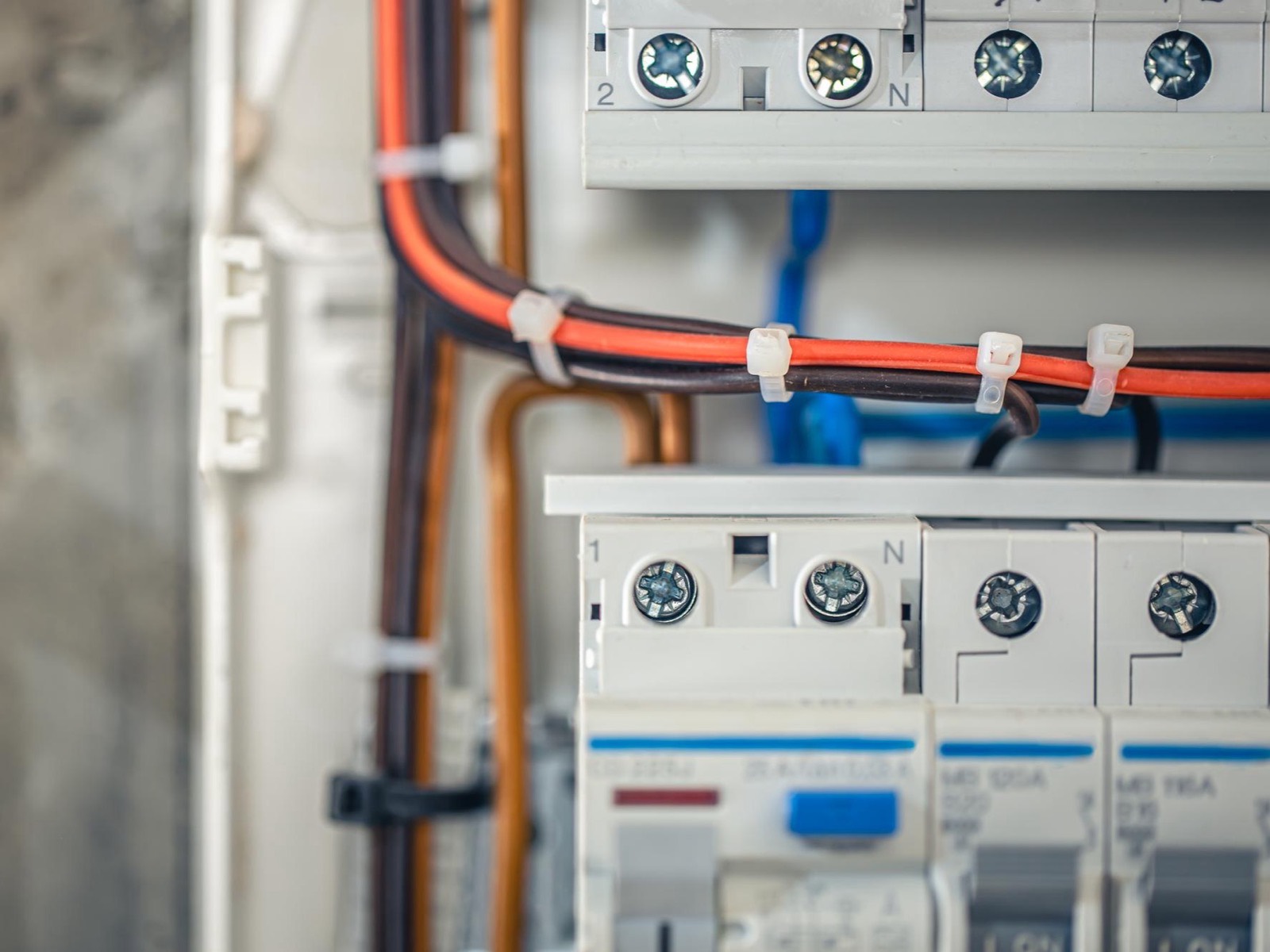 Electrical panel upgrade in Los Angeles by A+ Electric & Plumbing, a licensed electrician.