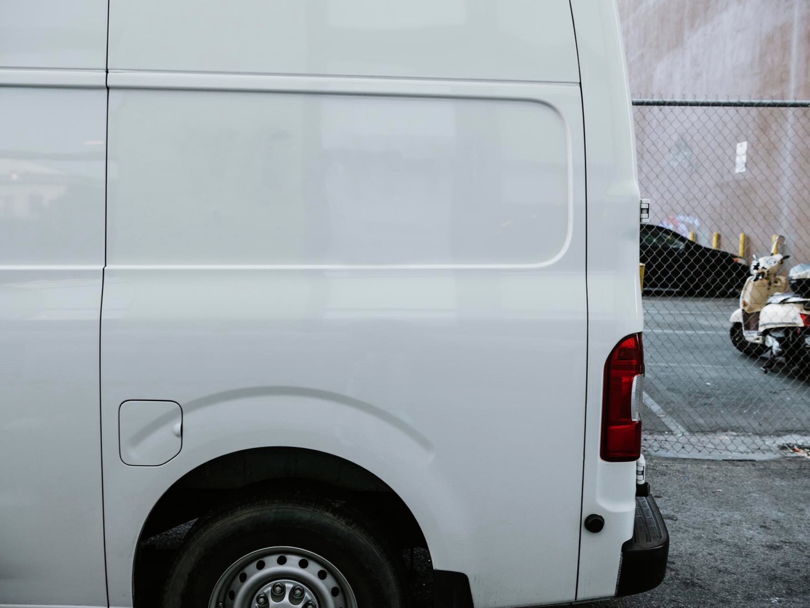 A+ Electric & Plumbing service van at a Los Angeles home: one licensed team for electrical and plumbing.