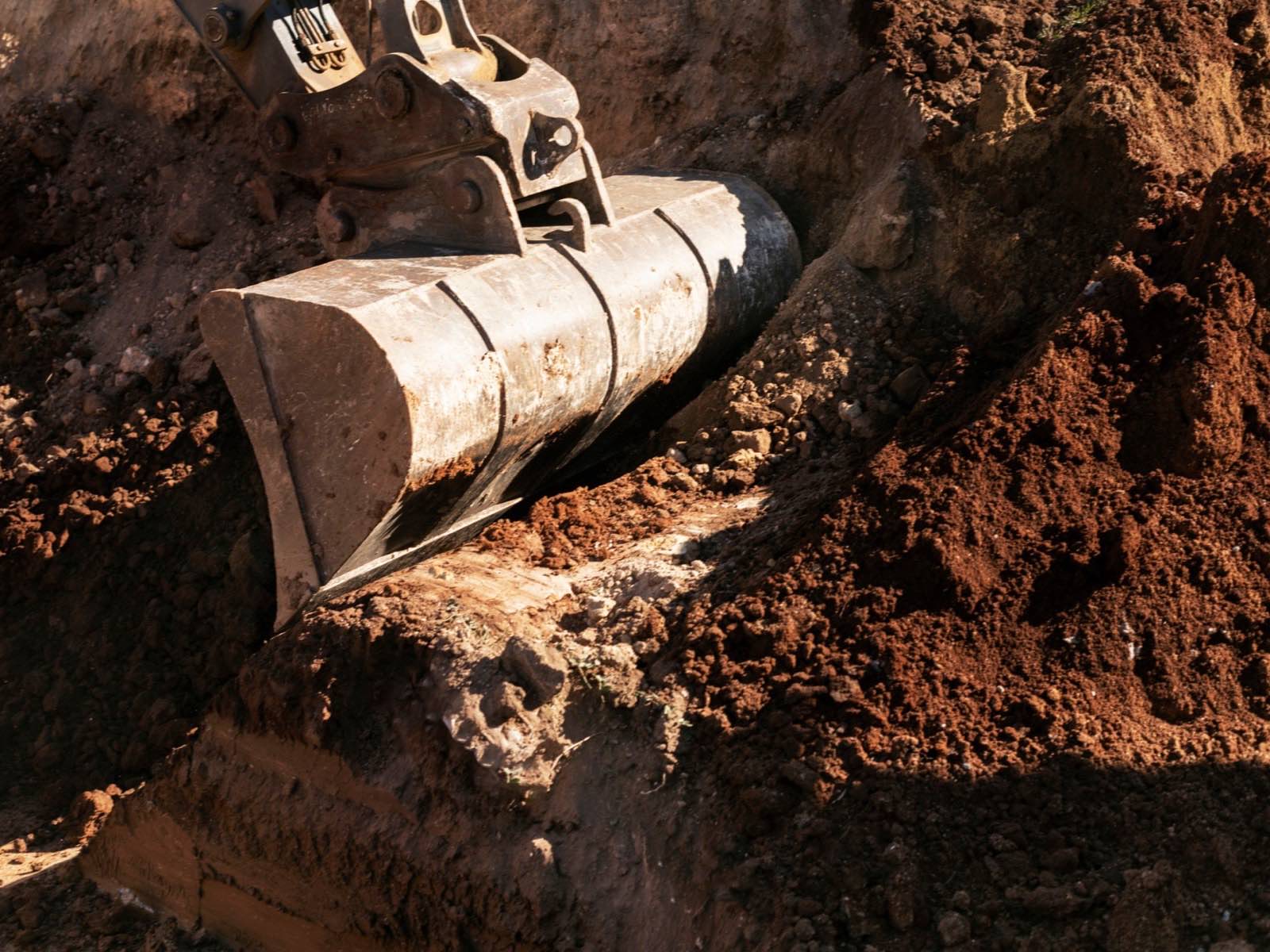 Sewer line repair in Los Angeles by A+ Electric & Plumbing, a licensed plumber.