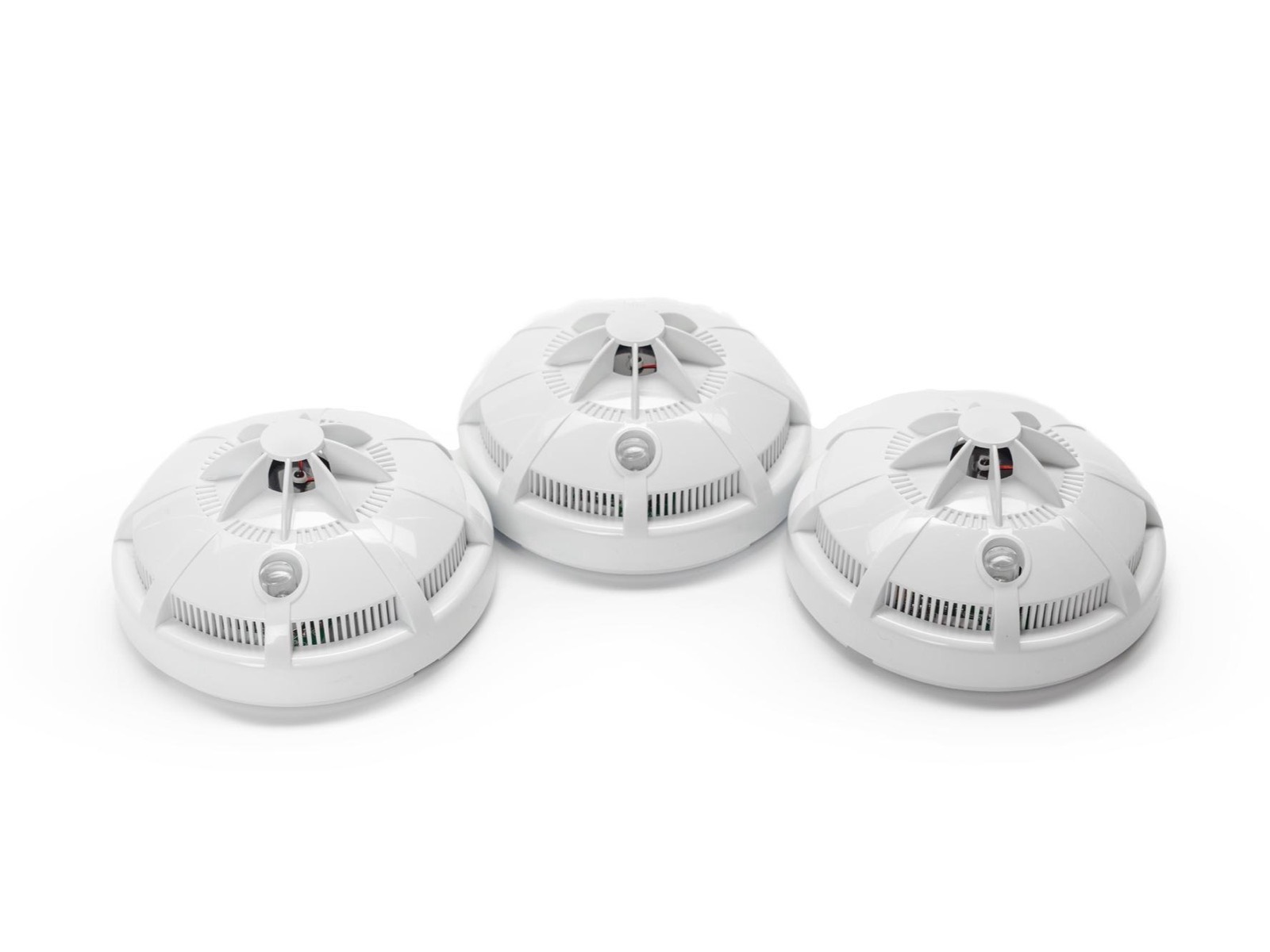 Smoke detector installation in Los Angeles by A+ Electric & Plumbing, a licensed electrician.